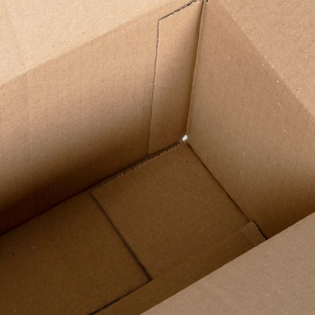 Faltbox mit Speicher 50 pcs Natur 15 x 15 x 8 cm Karton