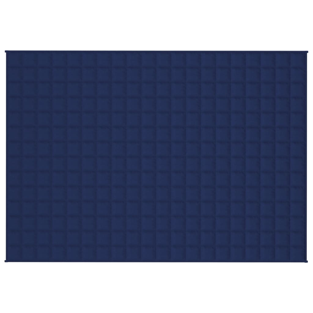 Gewichtsdecke Grau 122x183 cm 5 kg Stoff