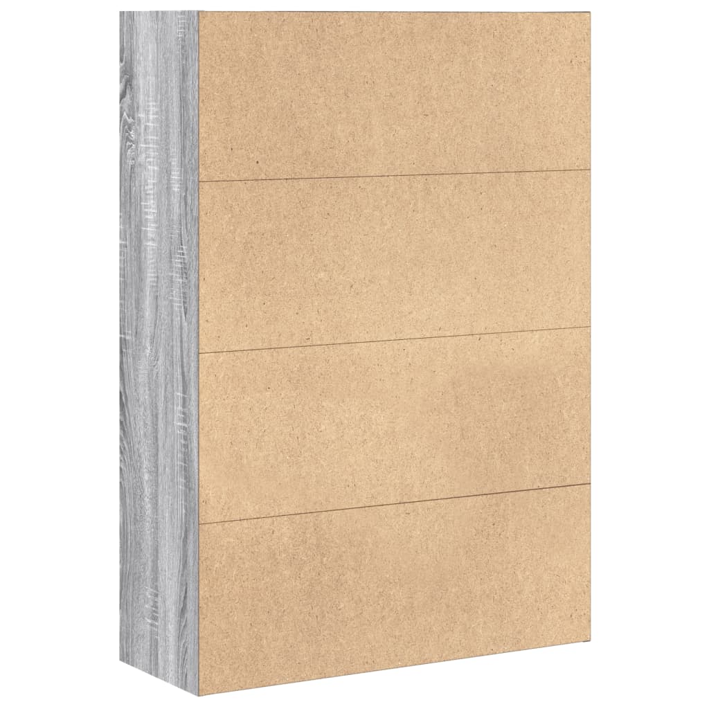 Bücherregal Weiß 80x30x189 cm Holzwerkstoff