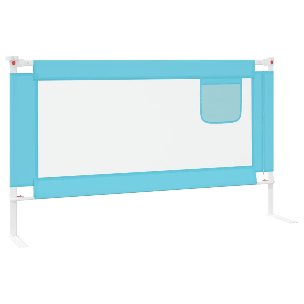 Kleinkind-Bettschutzgitter Grün 90x25 cm Stoff