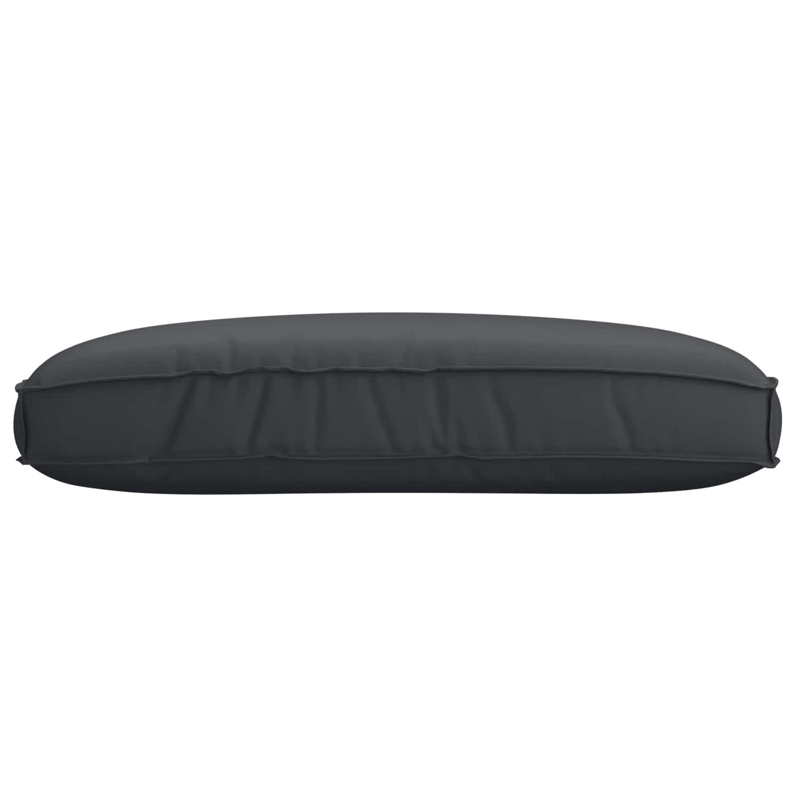Kissen Anthrazit 120 x 80 x 12 cm Oxford-Stoff