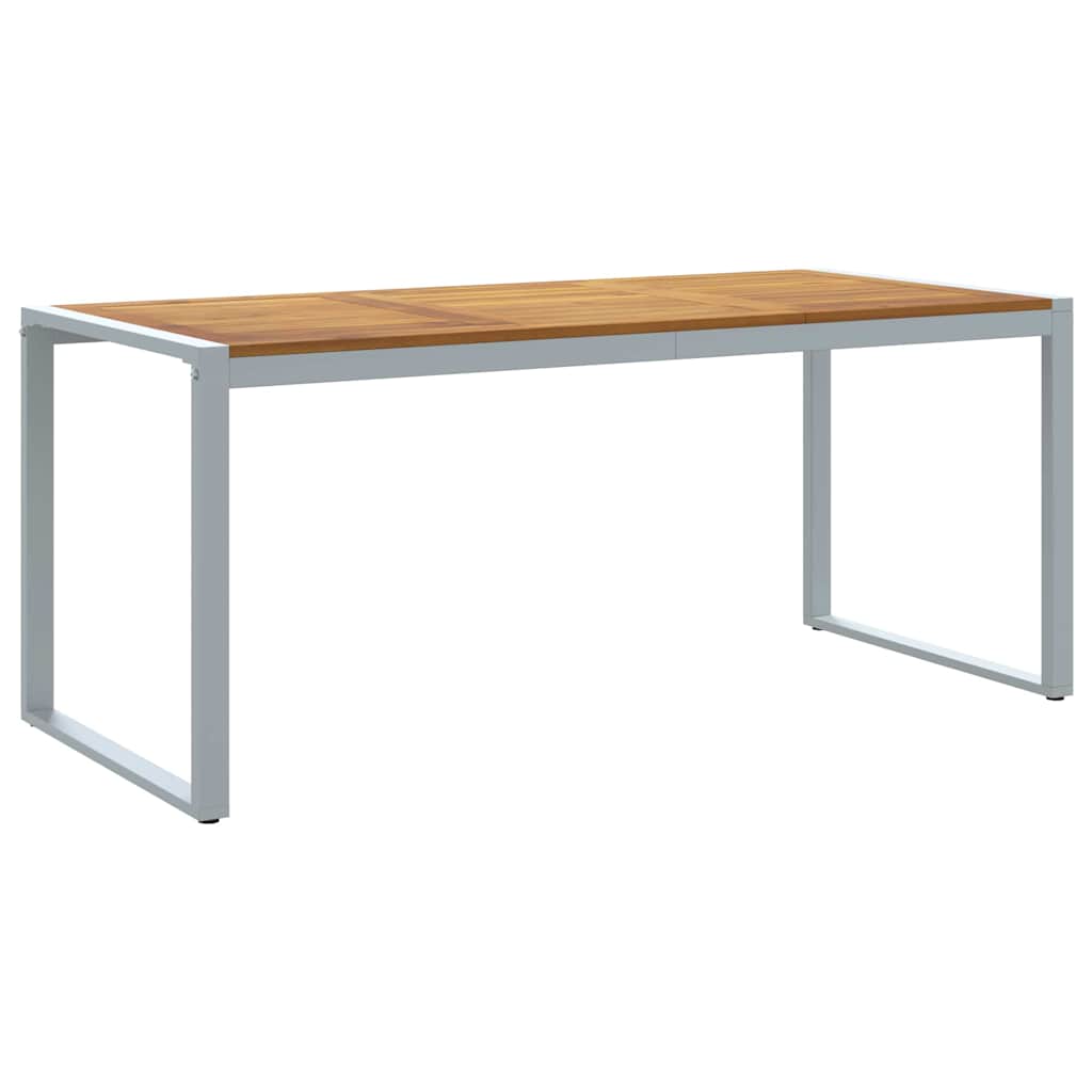 Garten Essgruppe 5 pcs Grau Massivholz Akazie