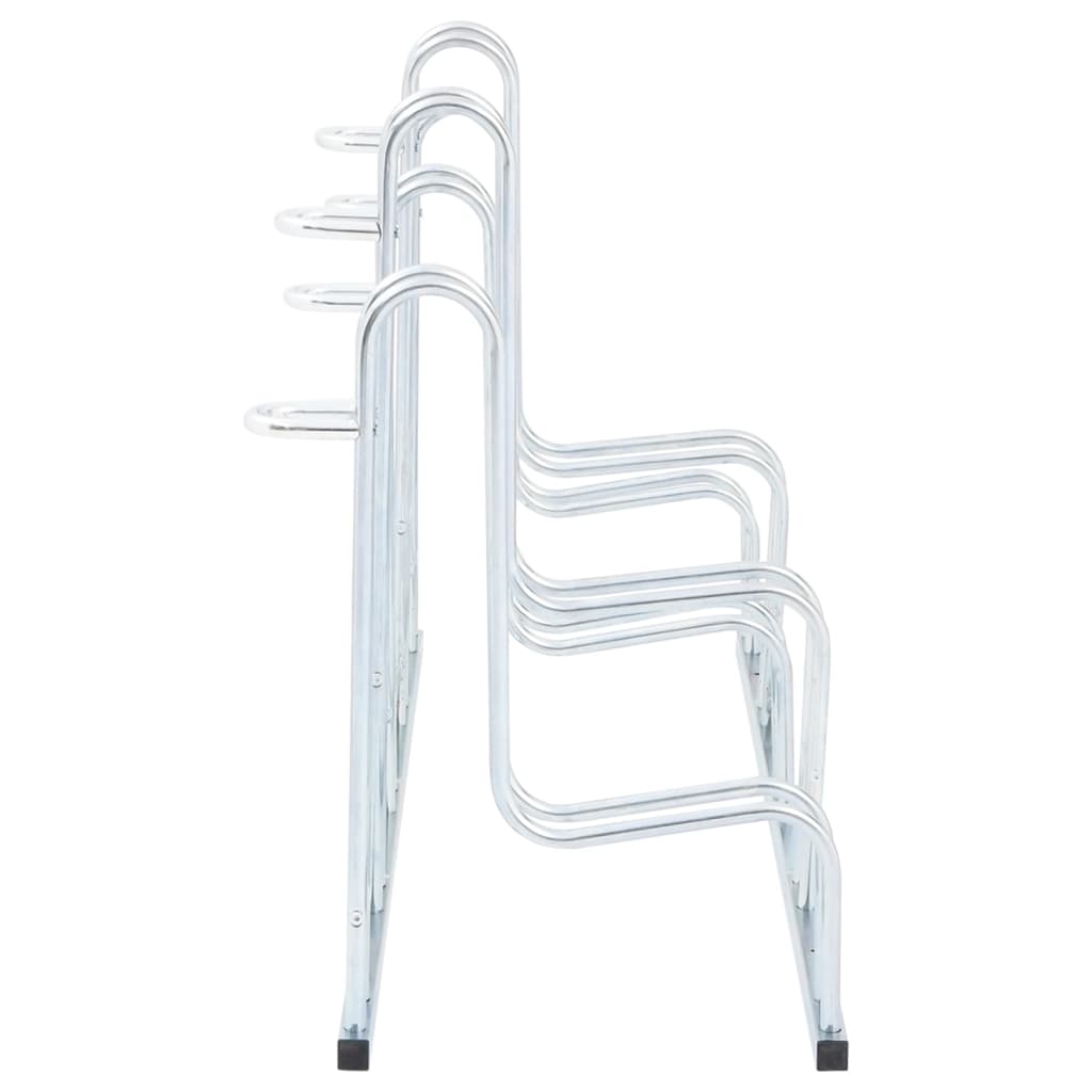 Fahrradständer für 2 Fahrräder Verzinkter Stahl