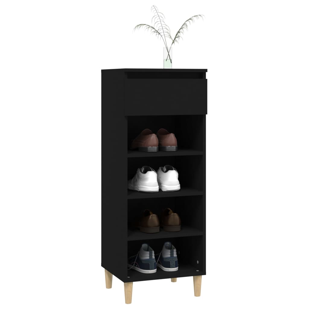 Schuhschrank Weiß 40x36x105 cm Holzwerkstoff