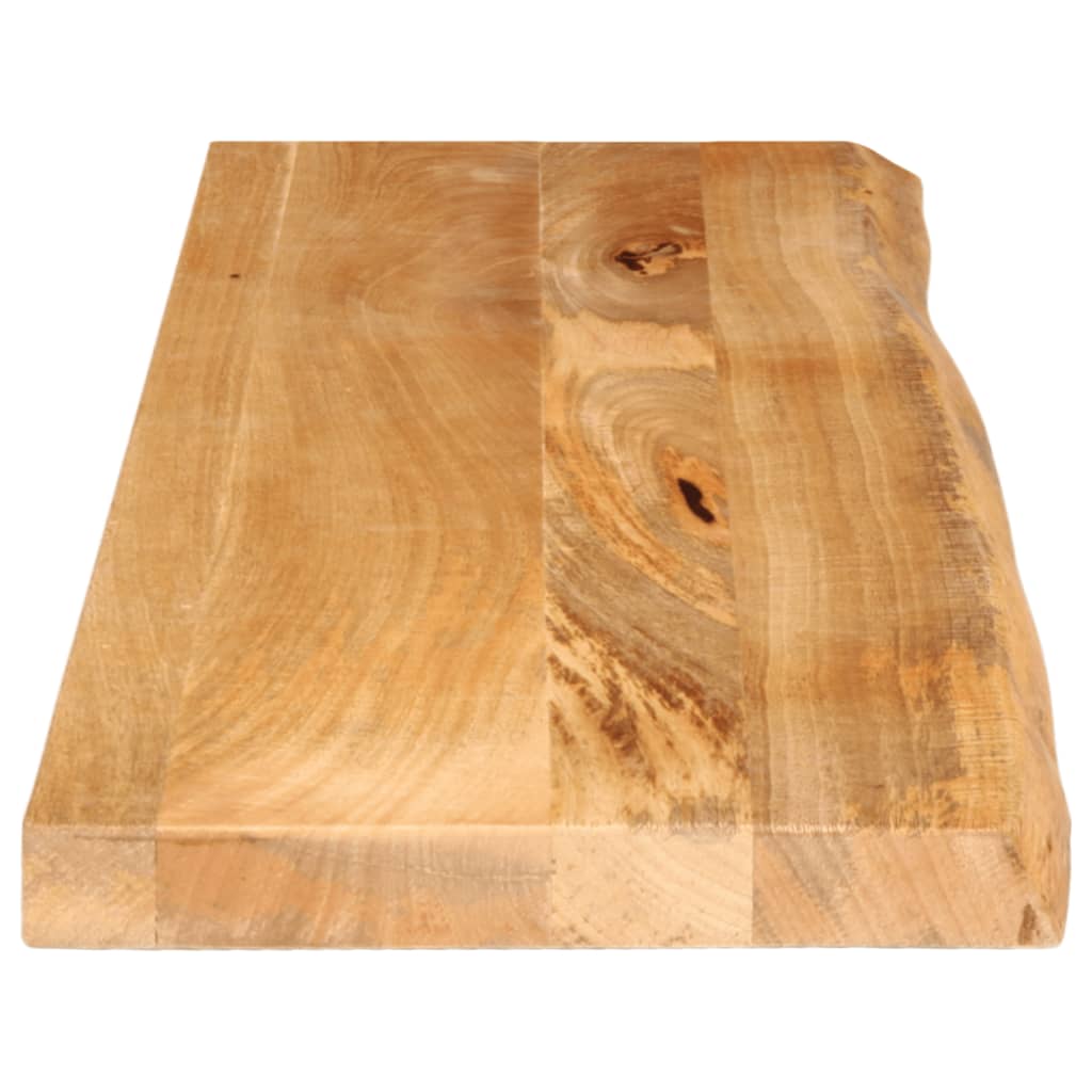 Wandregal 40x20x2,5 cm Rechteckig Massivholz Akazie Baumkante
