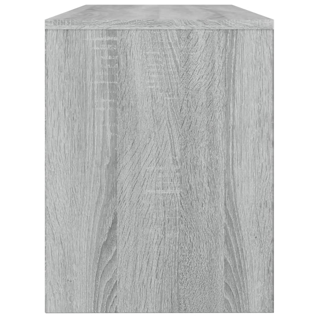 Schminkhocker Weiß 70x35x45 cm Holzwerkstoff