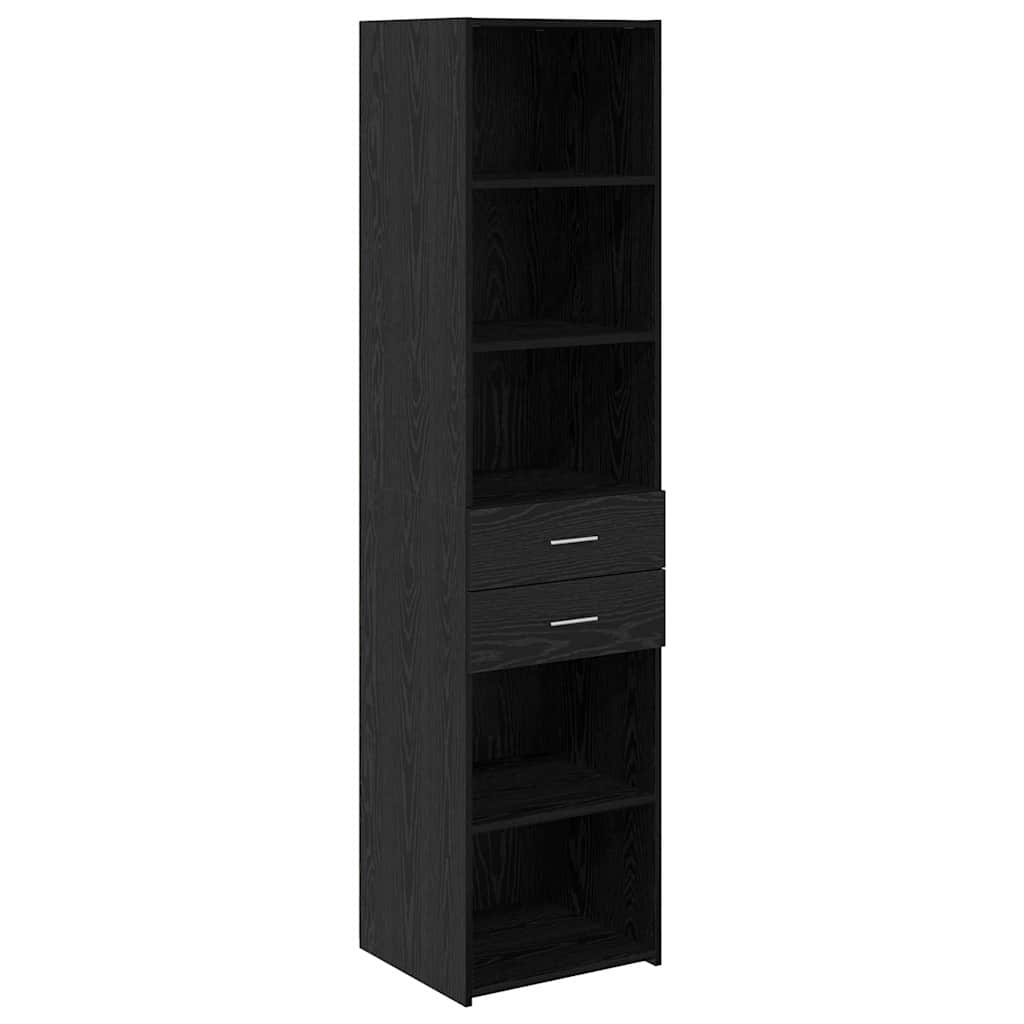 Highboard Altholz 45 x 42,5 x 185 cm Holzwerkstoff