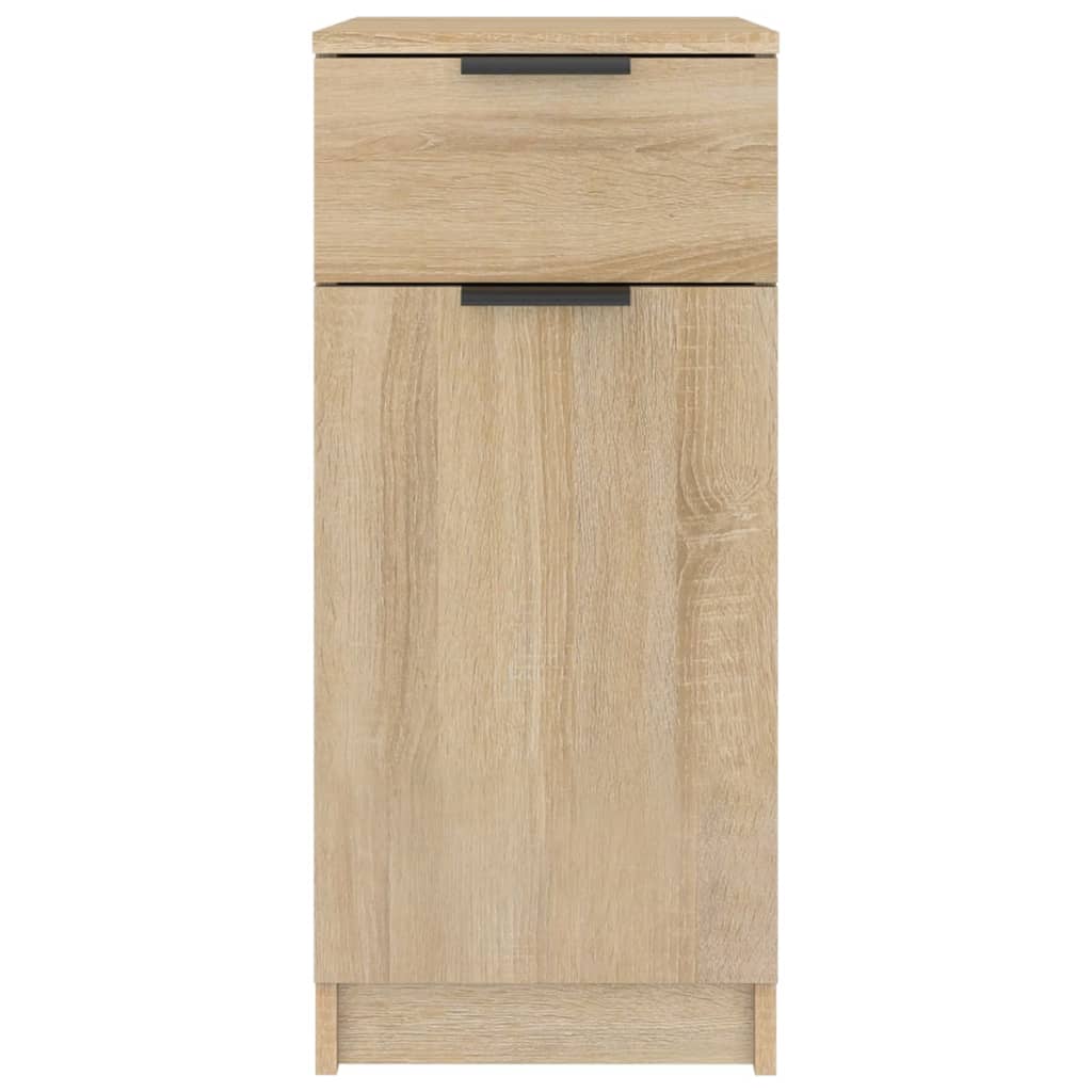 Büroschrank Weiß 33,5x50x75 cm Holzwerkstoff