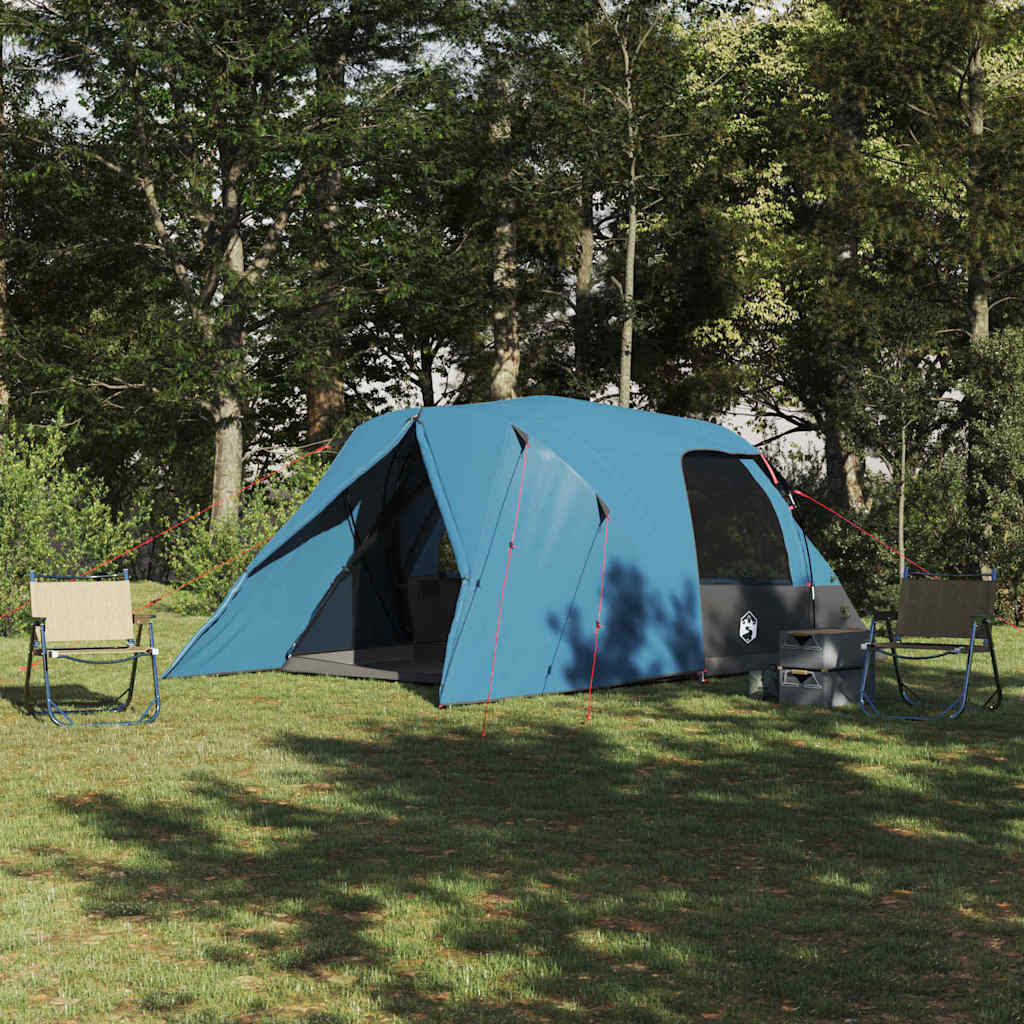 Dome Zelt für 4 Personen mit Dach Grün 455 x 252 x 178 cm