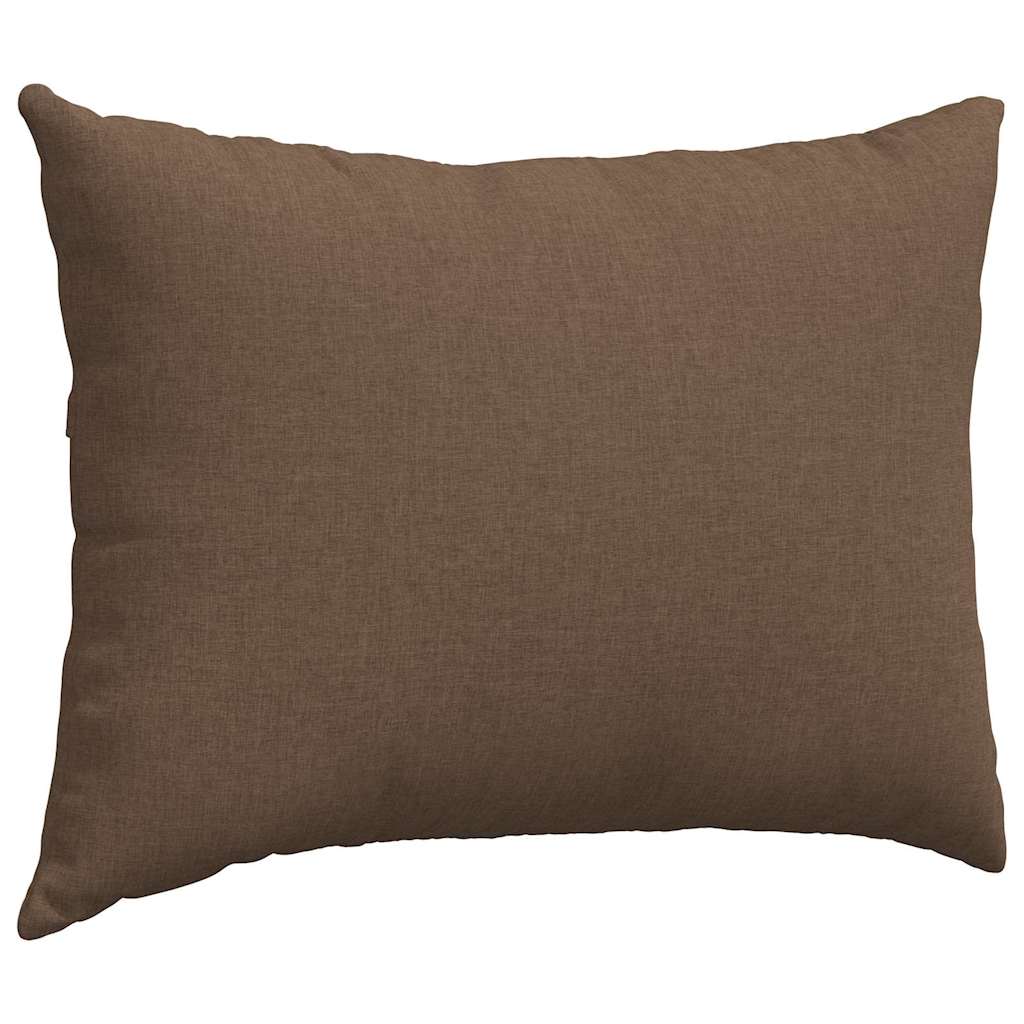 Sofakissen 2 pcs Hellgrau 50 x 30 cm Stoff