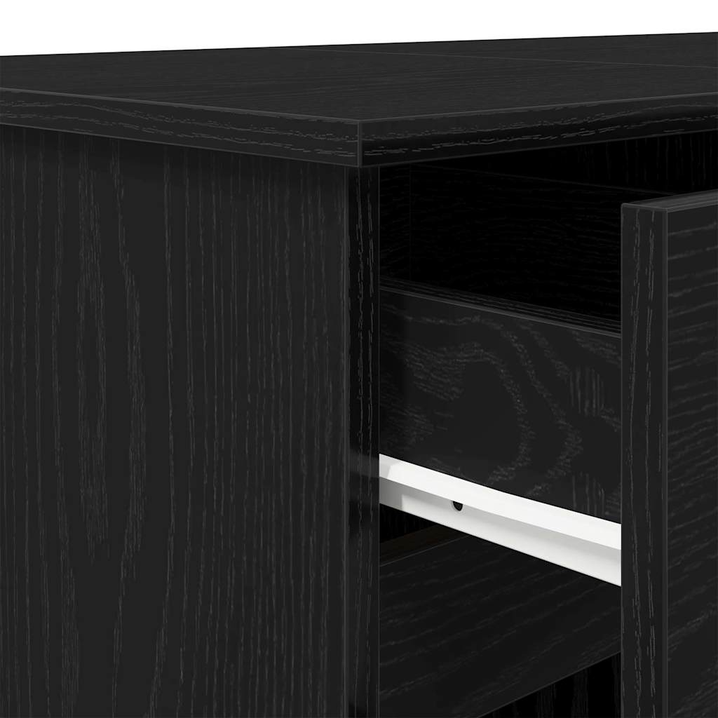 Schreibtisch mit Schubladen Weiß 140 x 49 x 76 cm Holzwerkstoff