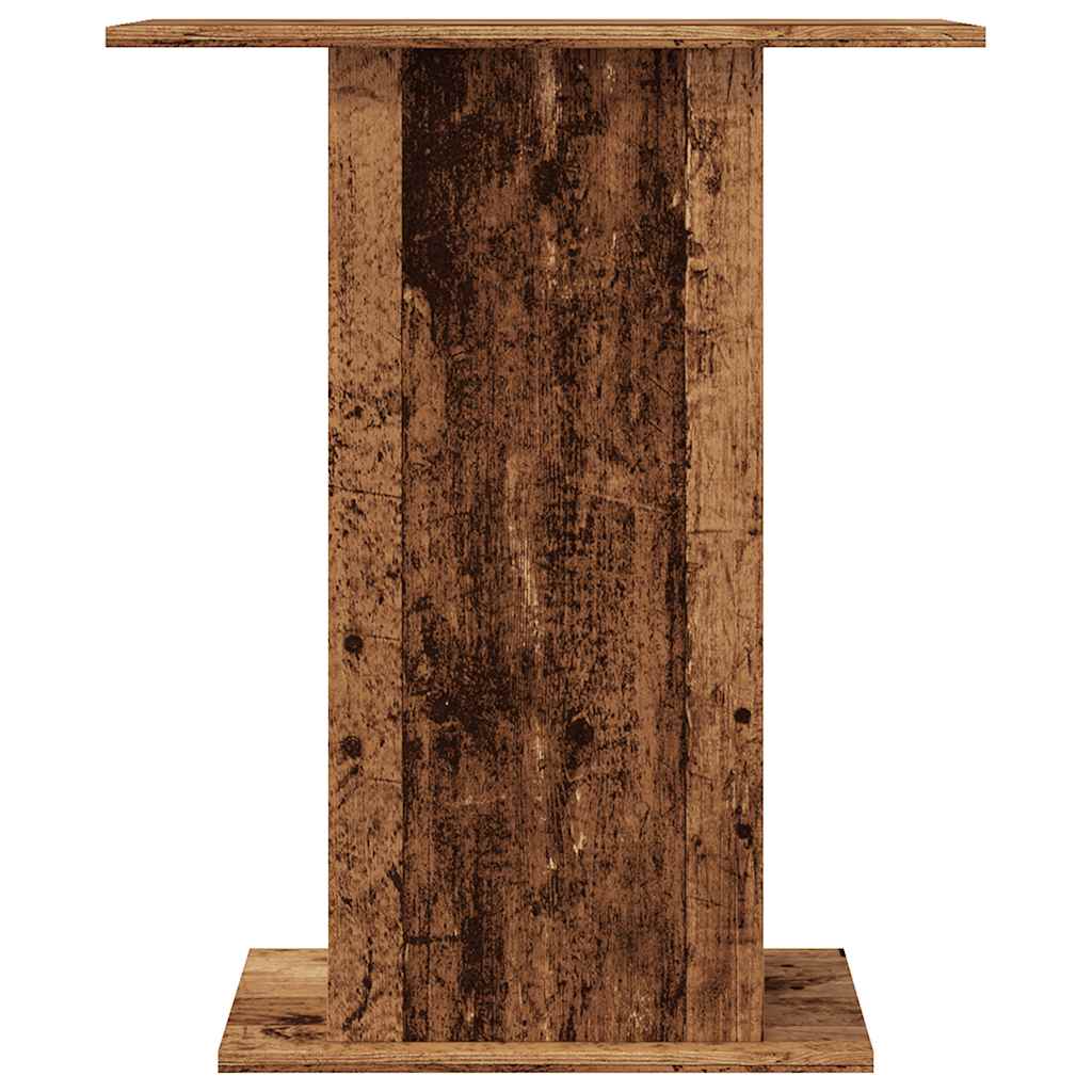 Aquariumständer Weiß 60,5x36x72,5 cm Holzwerkstoff