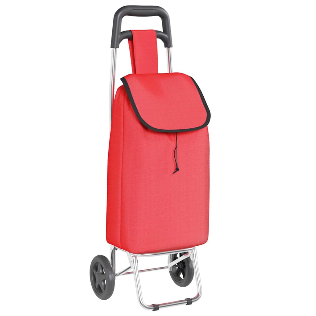 Einkaufswagen Grau 35 x 28 x 92 cm Oxford-stoff