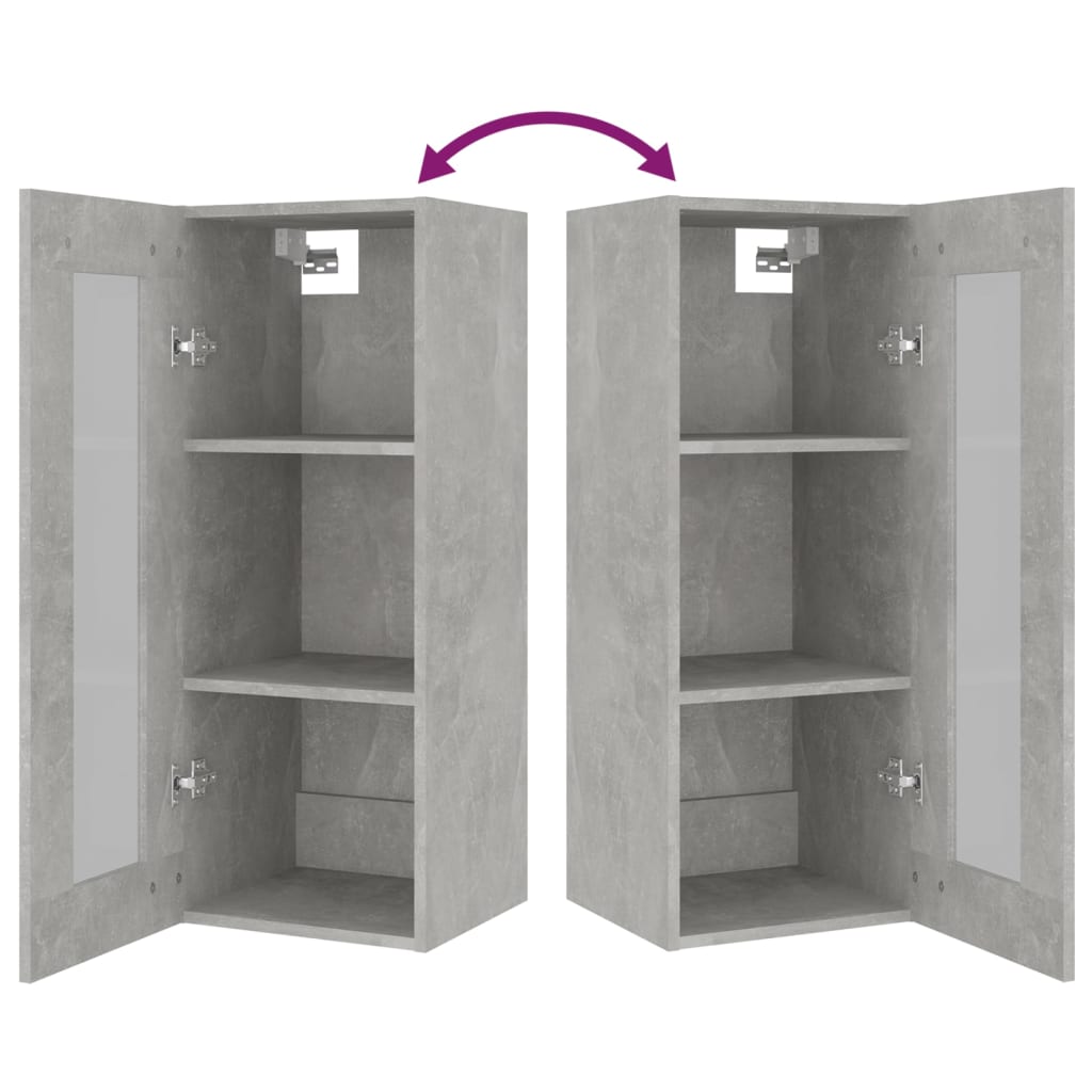 Hängeschrank Weiß 34,5x34x90 cm