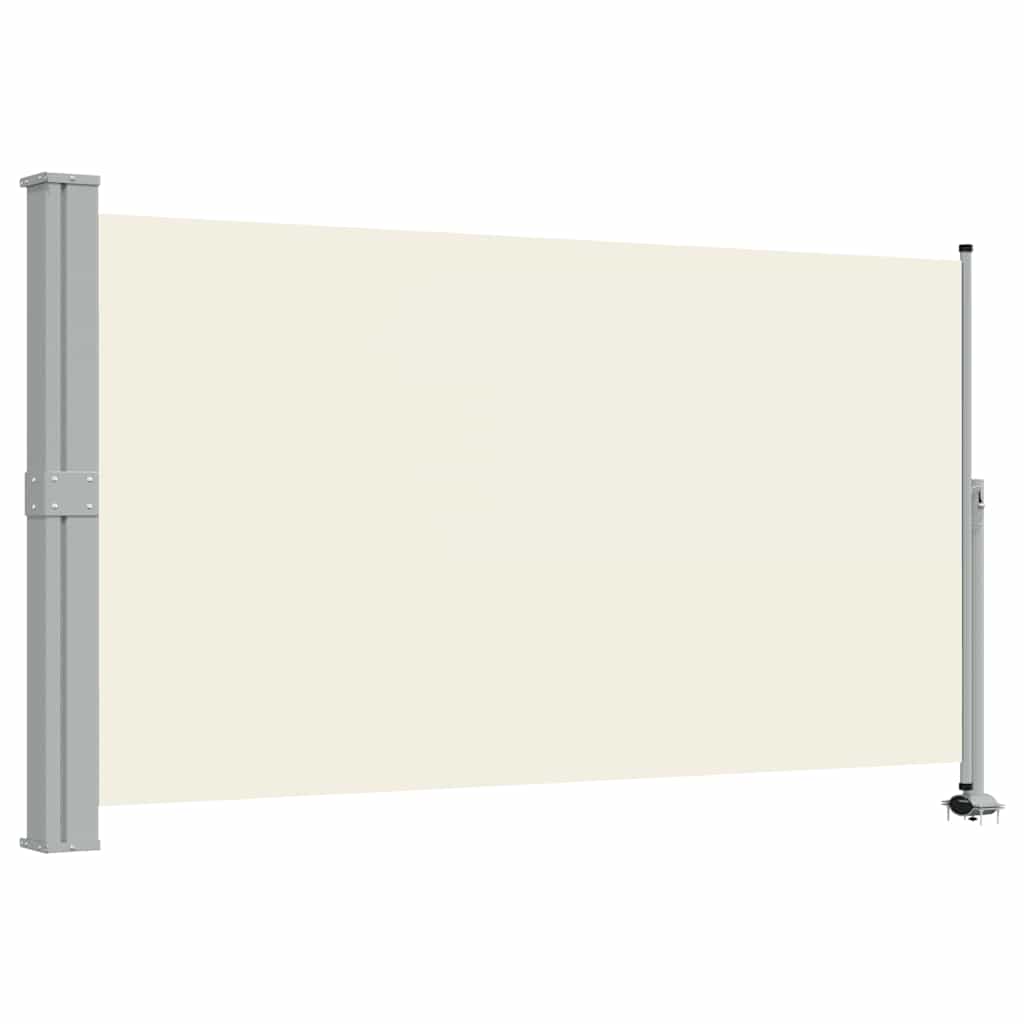 Seitenmarkise 60 x 300 cm 100% Polyester Eisen Stahl