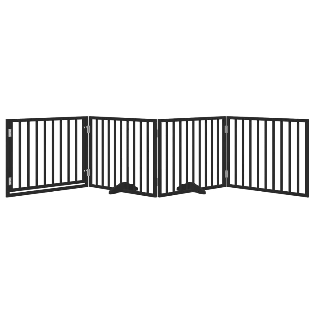 Hundegitter Faltbar 3 Paneele 150 cm Pappelholz