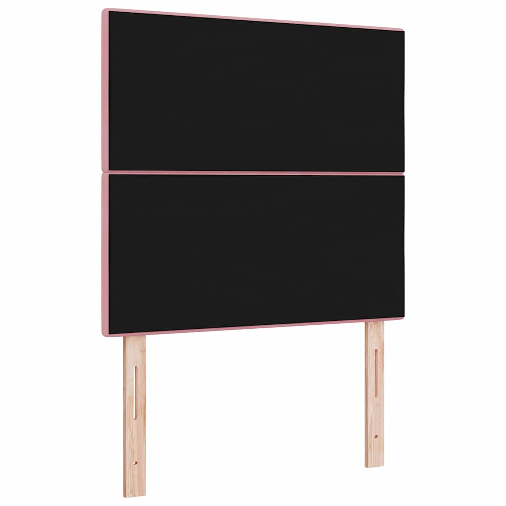 Kopfteil Hellgrau 80 cm Samt