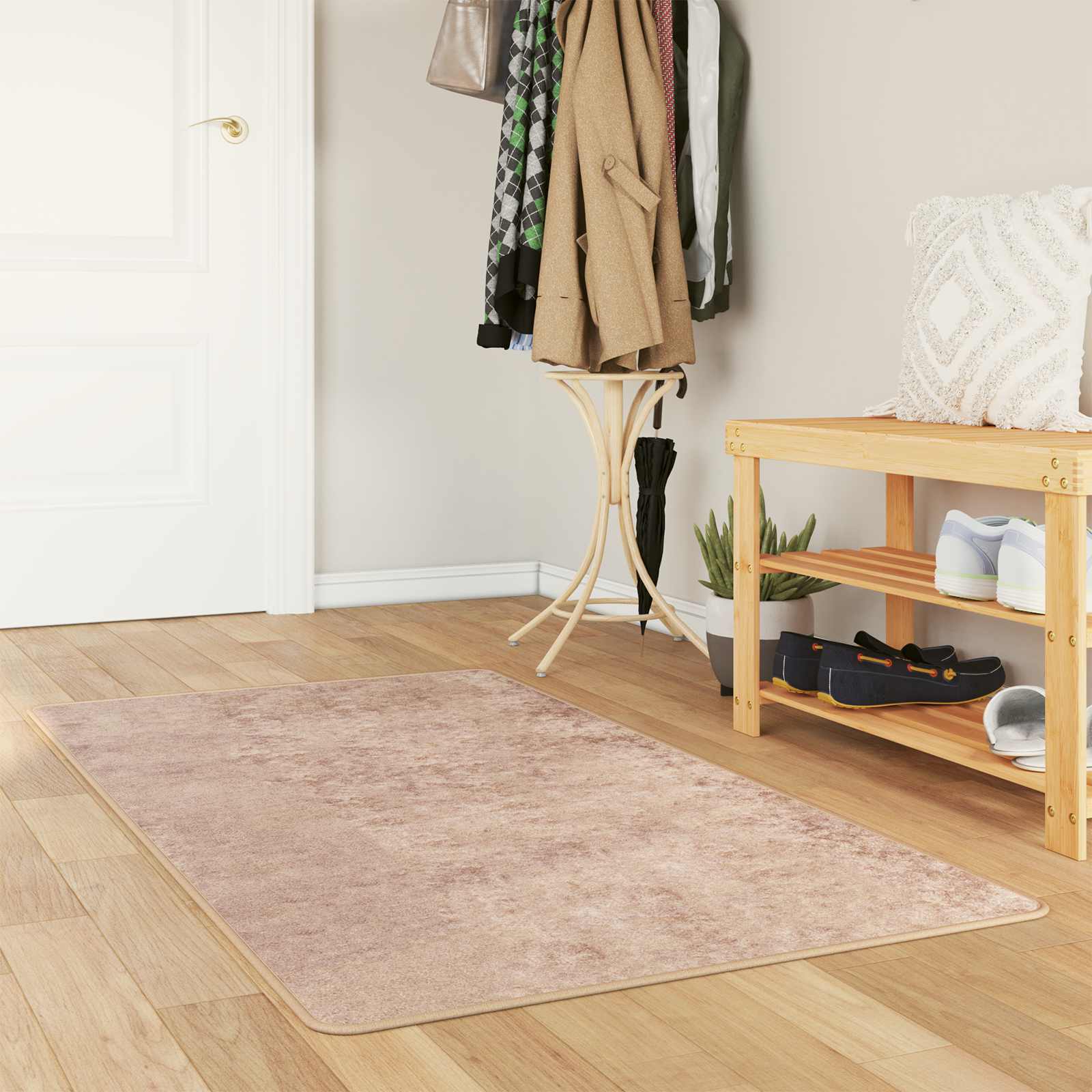 Teppich Waschbar Mehrfarbig 160x230 cm