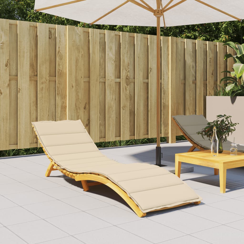 Liege-Kissen Blatt Blattmuster 200 x 70 x 3 cm Oxford-Stoff