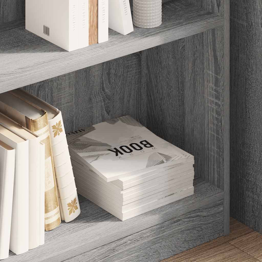 Bücherregal Weiß 40x24x75 cm Holzwerkstoff