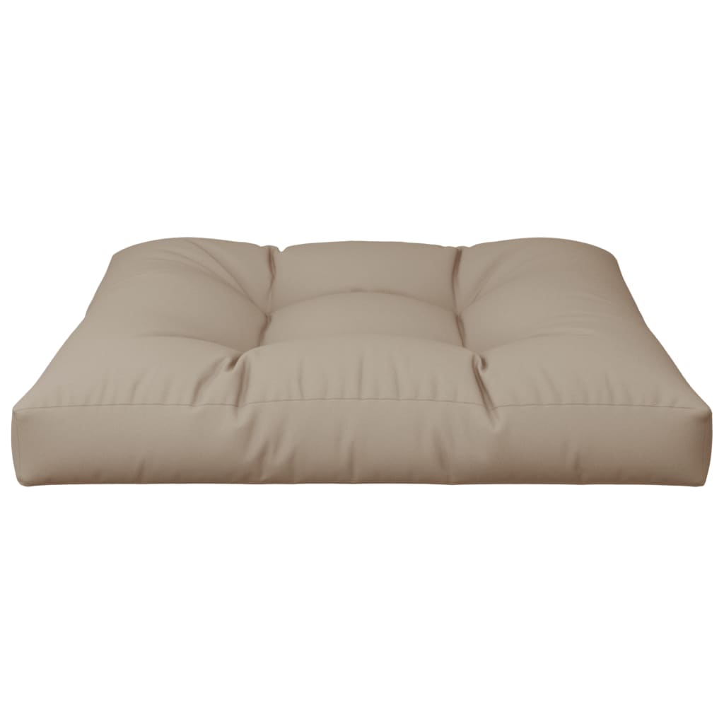 Palettenkissen Anthrazit 50x50x12 cm Stoff