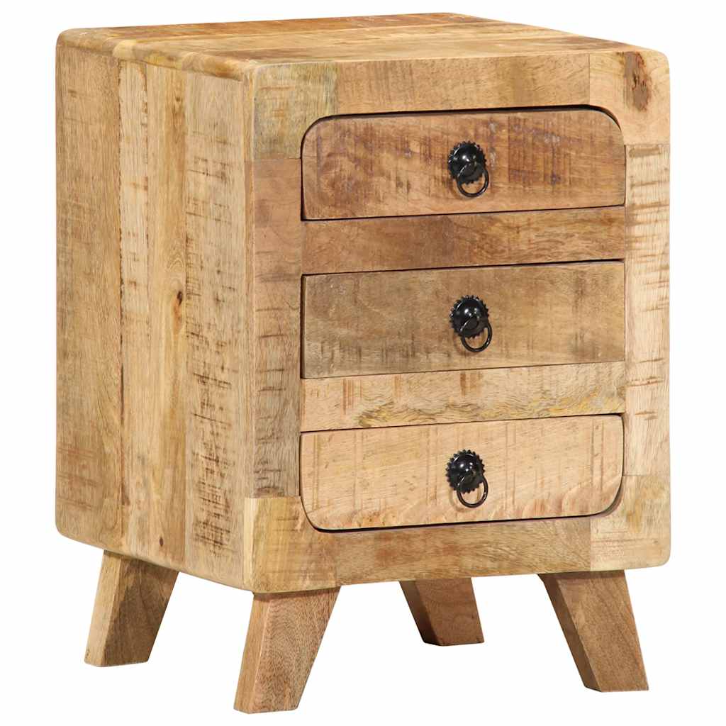 Nachttisch 37x32x50 cm Altholz Massivholz