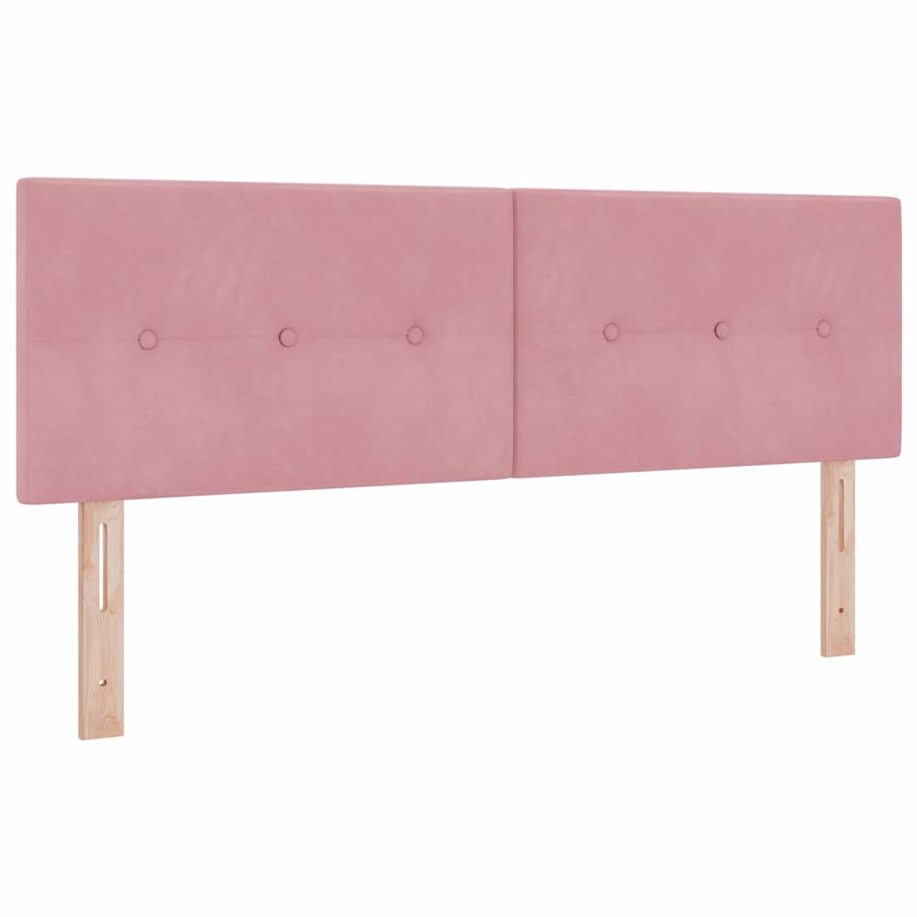 Kopfteil Hellgrau 80 cm Samt