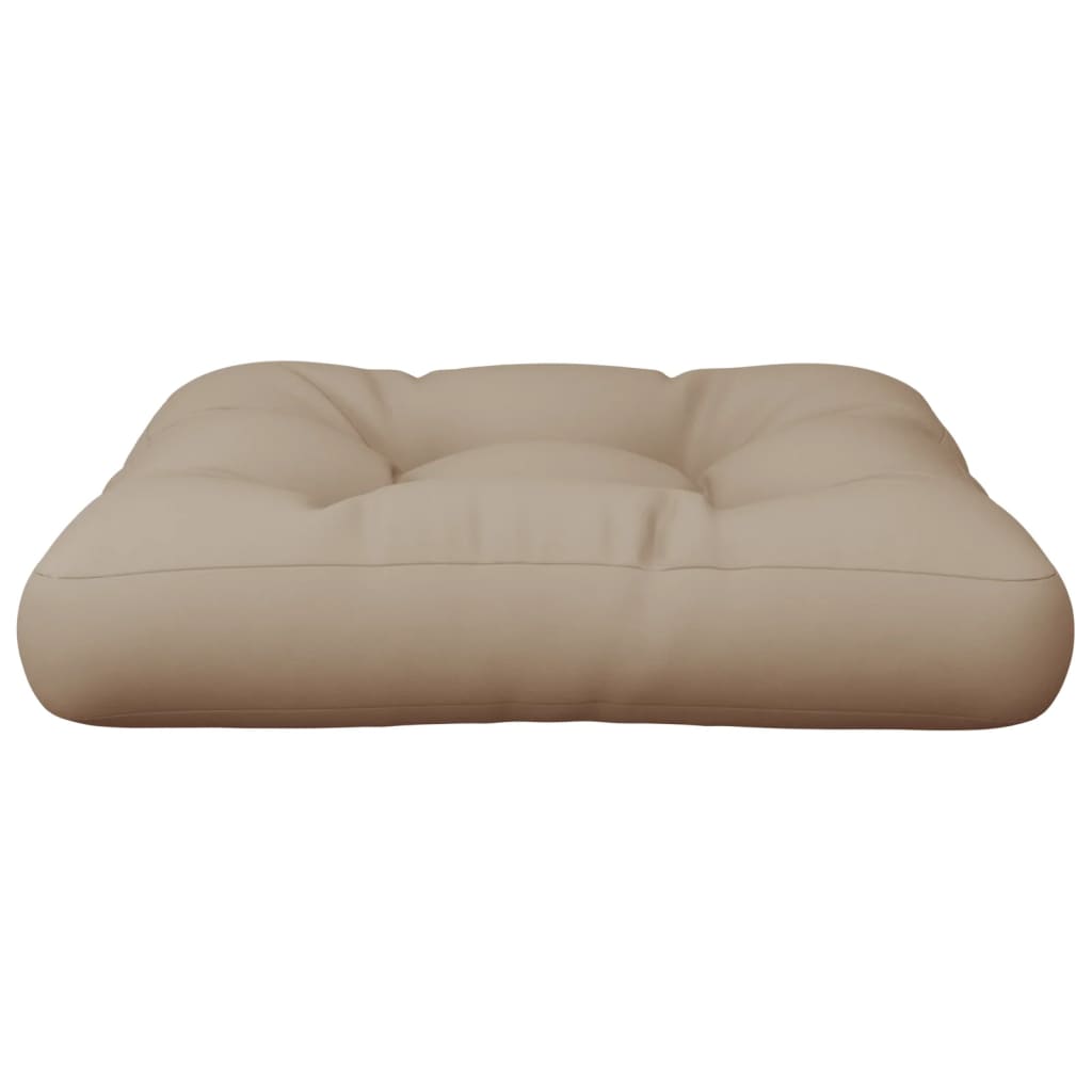 Palettenkissen Anthrazit 50x50x12 cm Stoff