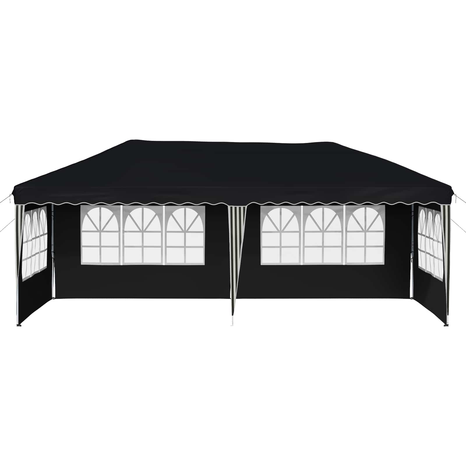 Pop-up Partyzelt 575 x 290 x 245 cm Creme