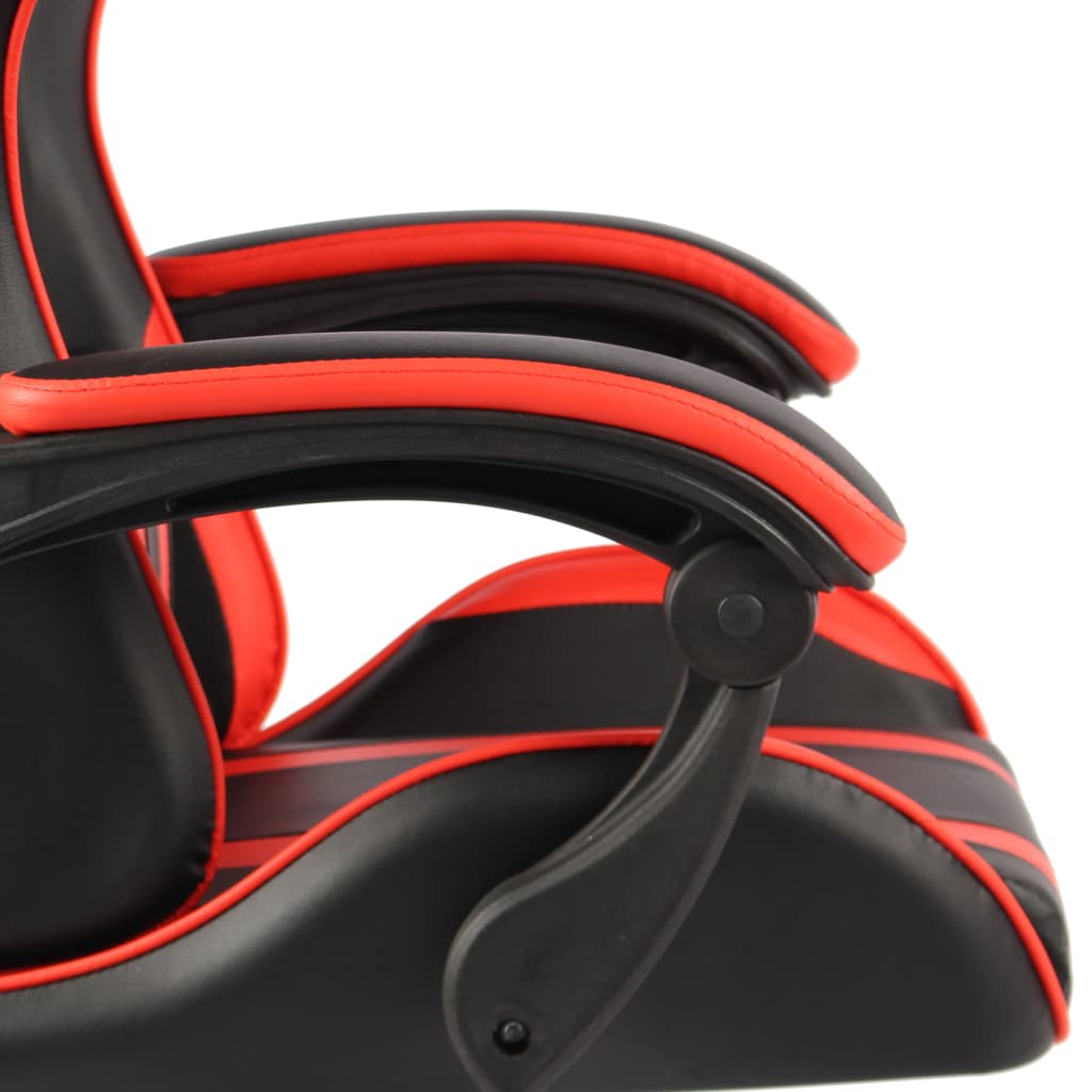 Gaming-Stuhl Schwarz und Blau Kunstleder
