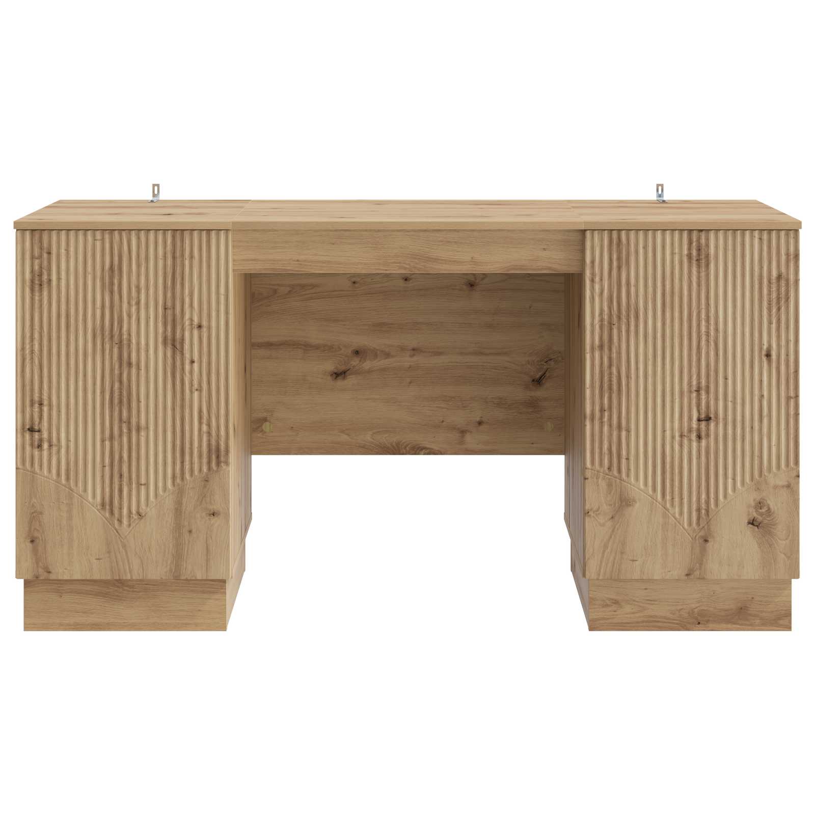 Schreibtisch mit Regal Schwarz 142,5 x 50 x 75 cm Holzwerkstoff