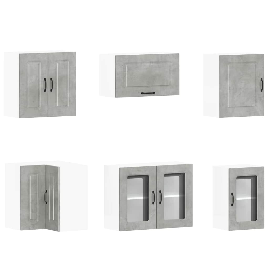 11-tlg. Küchenschrank-Set Kalmar Weiß Holzwerkstoff