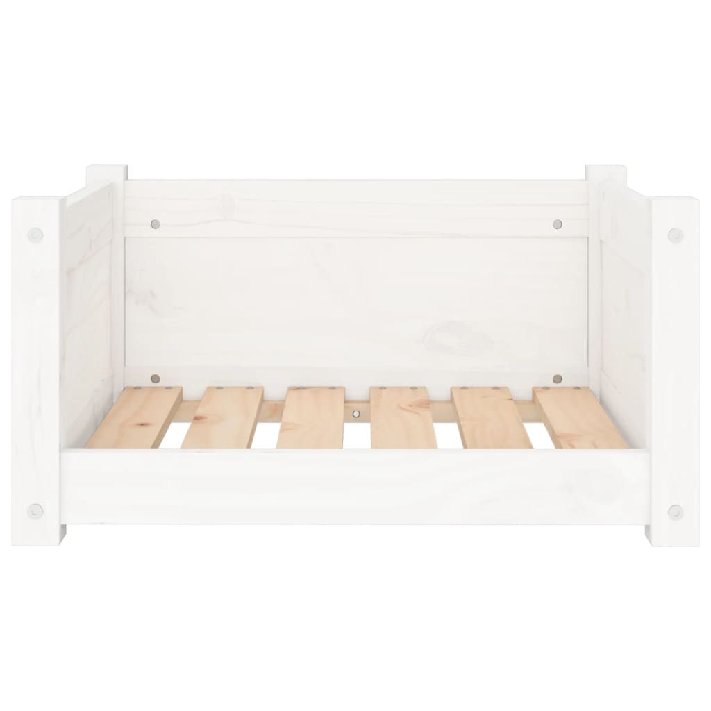 Hundebett 55,5 x 45,5 x 28 cm Massivholz Kiefer
