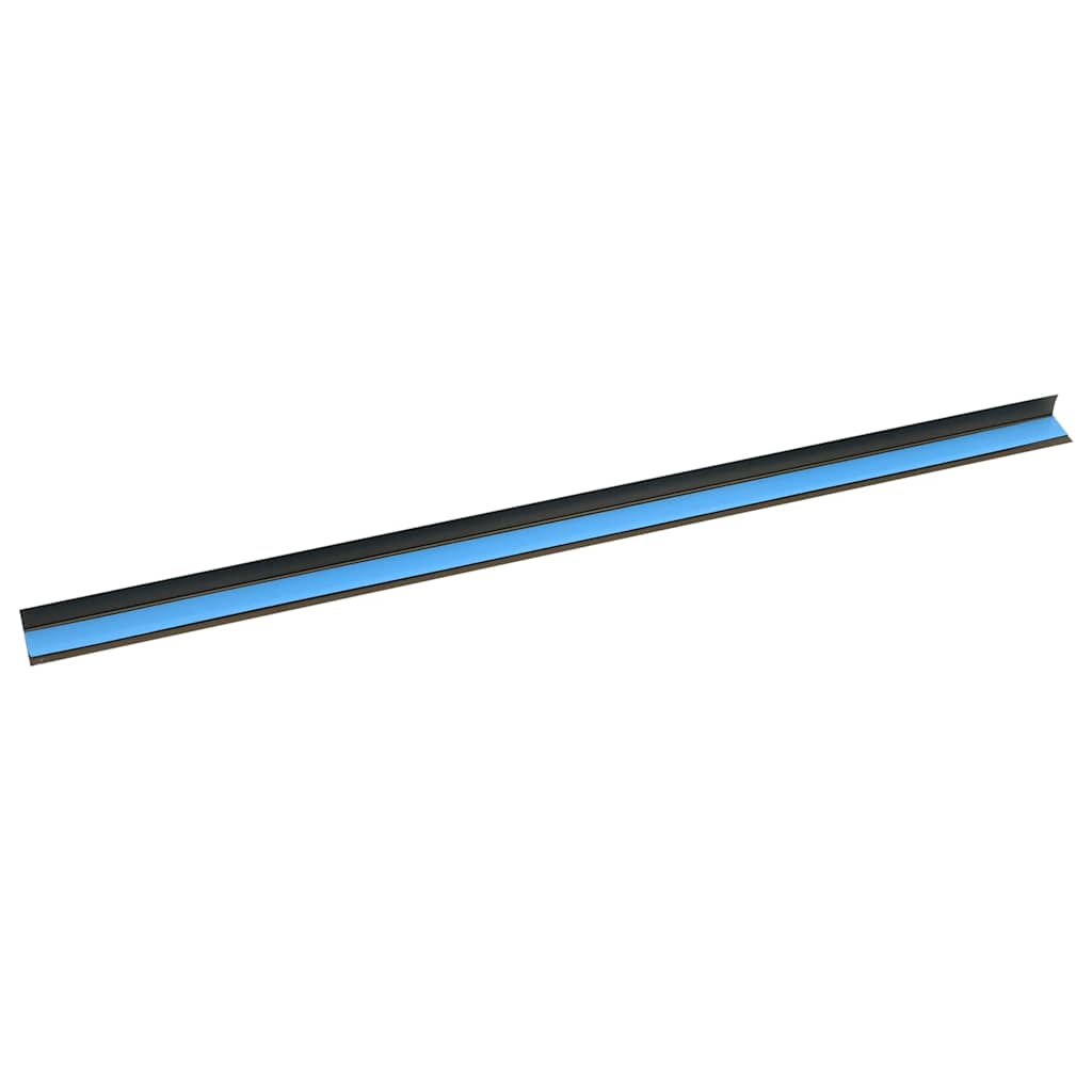 Treppenkantenprofile in L-Form 15 Stk. Aluminium 90 cm Silbern