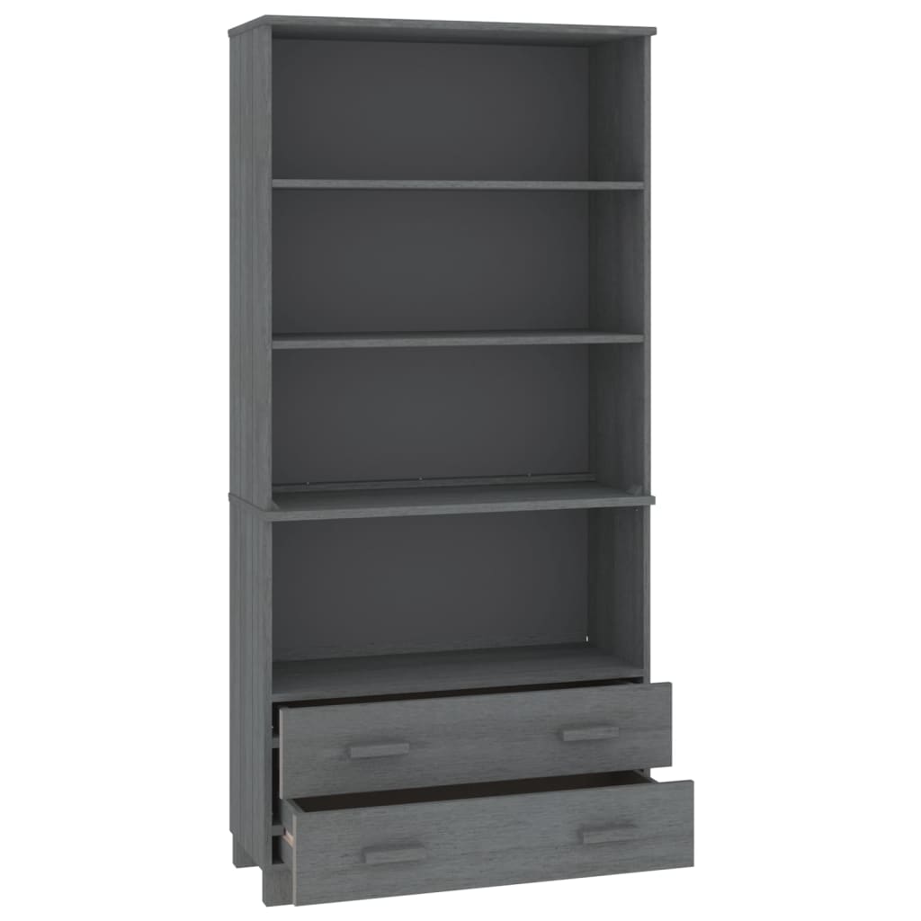 Highboard HAMAR Massivholz Kiefer Honigbraun