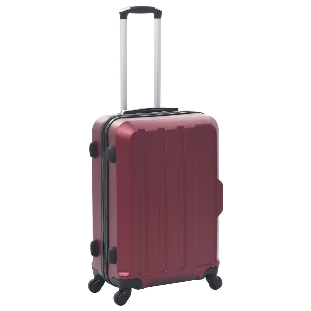 Hartschalen-Trolley-Set 3 Stk. Lila ABS