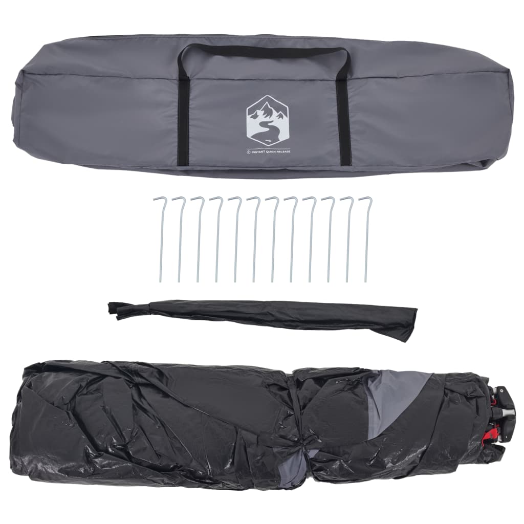 Campingzelt 4 Personen Grün Quick Release