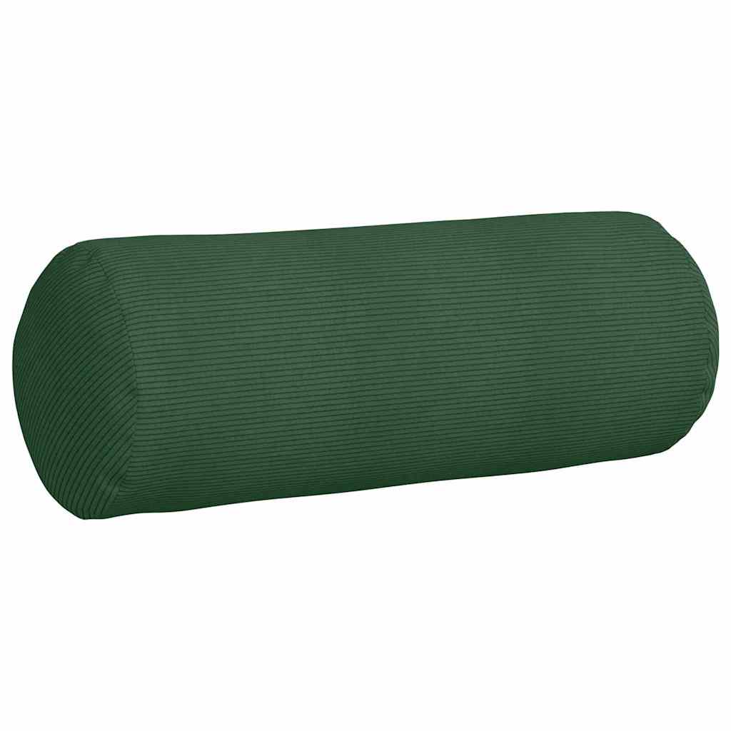 Bolsterkissen 2 pcs Hellgrau Ø 15 x 40 cm Cordstoff