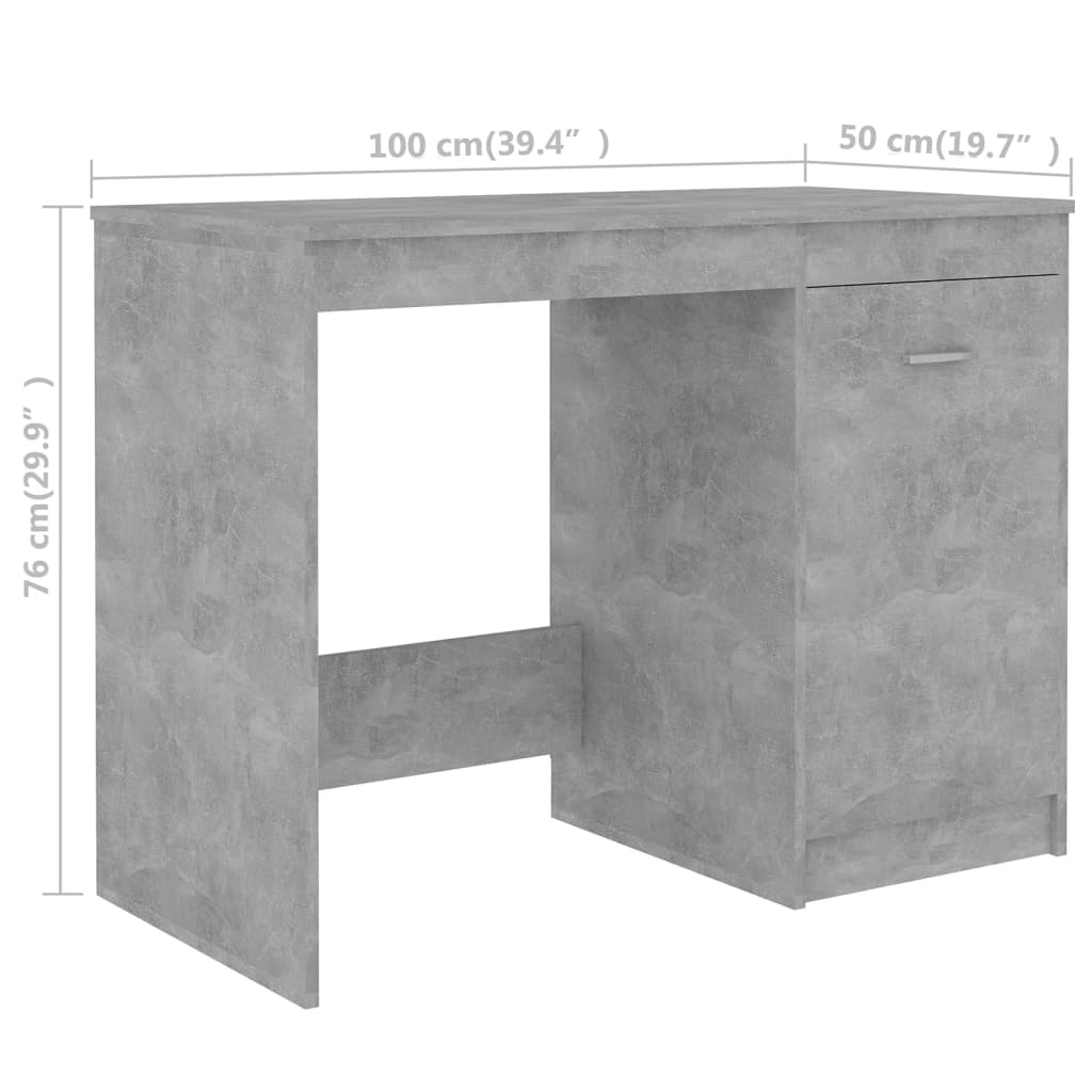 Schreibtisch Weiß 140x50x76 cm Holzwerkstoff