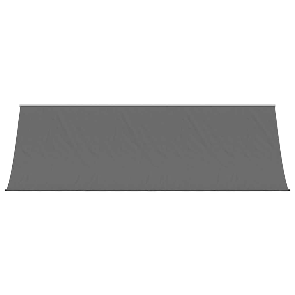 Markise Einziehbar Anthrazit 100x150 cm Stoff und Stahl