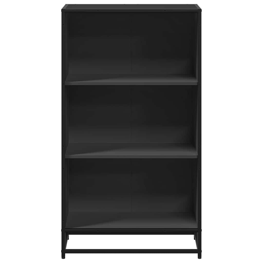Bücherregal Schwarz 60x35x139 cm Holzwerkstoff
