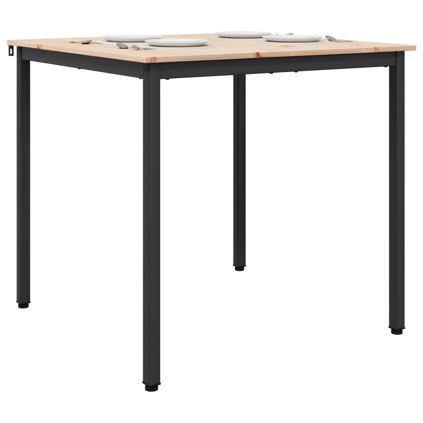 Esstisch Natur 200 x 100 x 75 cm Massives Kiefernholz