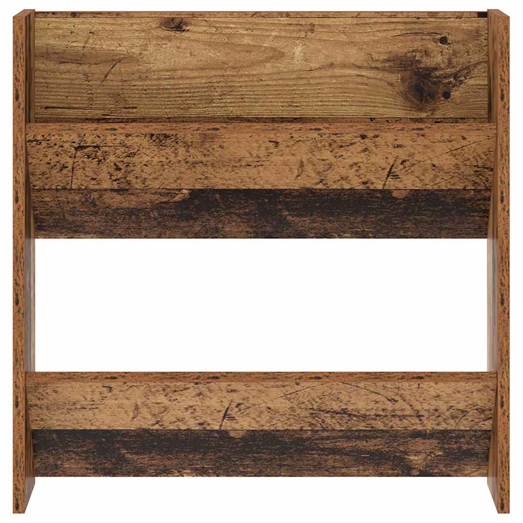 Wand-Schuhschränke 4 Stk. Weiß 60x18x60 cm Holzwerkstoff