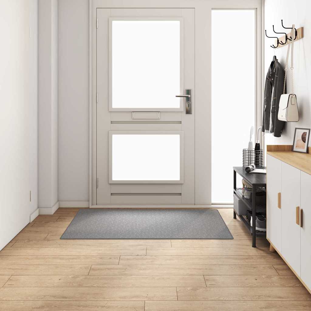 Teppichläufer Anthrazit 80 x 500 cm 100% Polypropylen