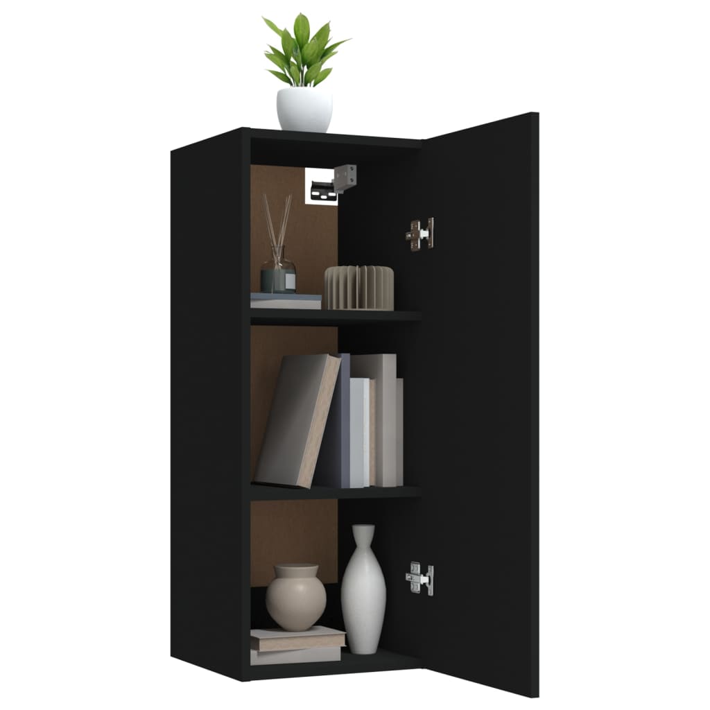 Hängeschrank Weiß 34,5x34x90 cm Holzwerkstoff