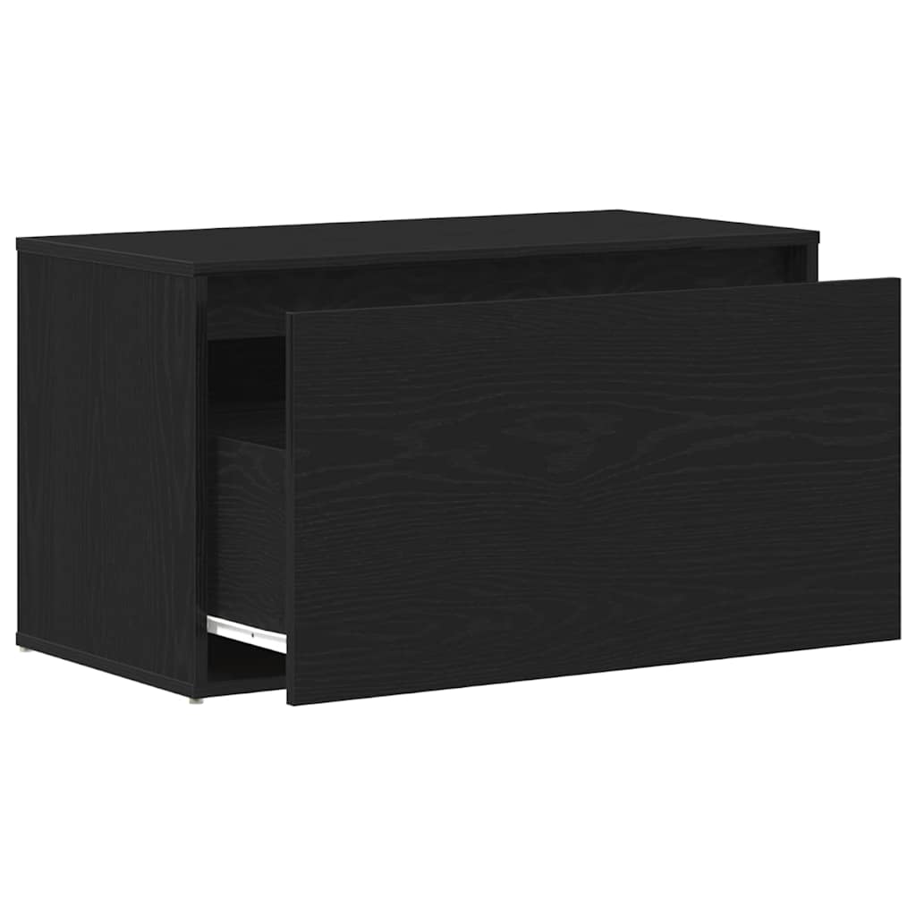 Flurbank 80x40x45 cm Weiß Holzwerkstoff