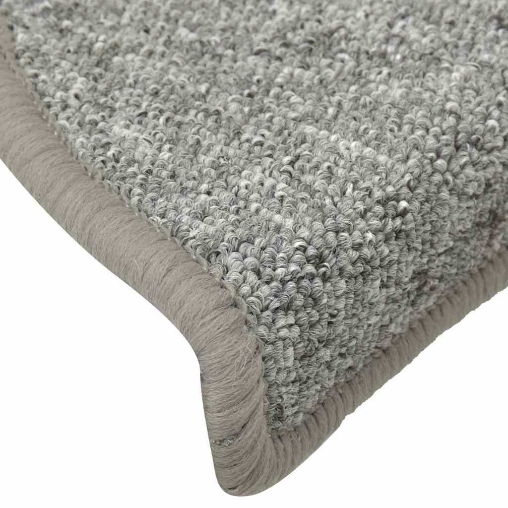 Stufenmatten 15 Stk. 56x17x3 cm Anthrazit Halbrund