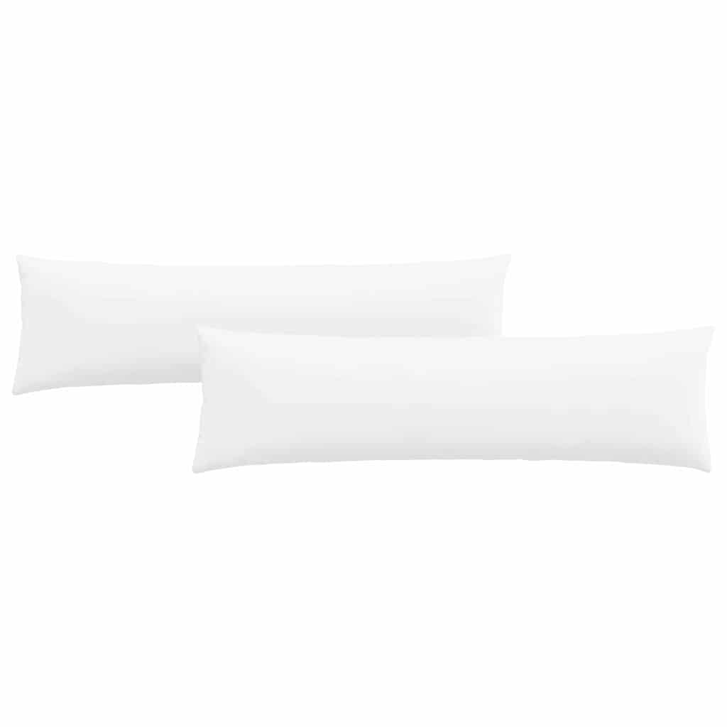 Sofakissen 2 pcs Hellgrau 50 x 30 cm Stoff