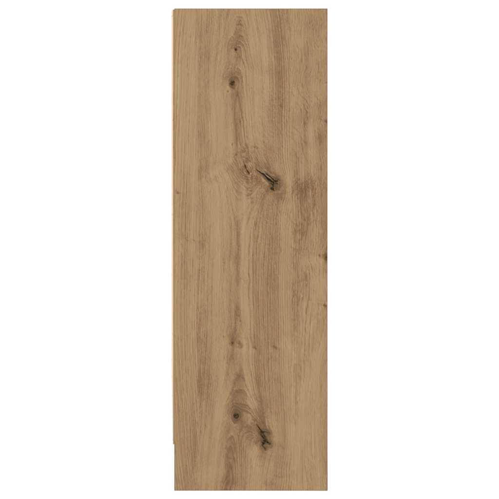 Bücherregal Weiß 40x24x75 cm Holzwerkstoff