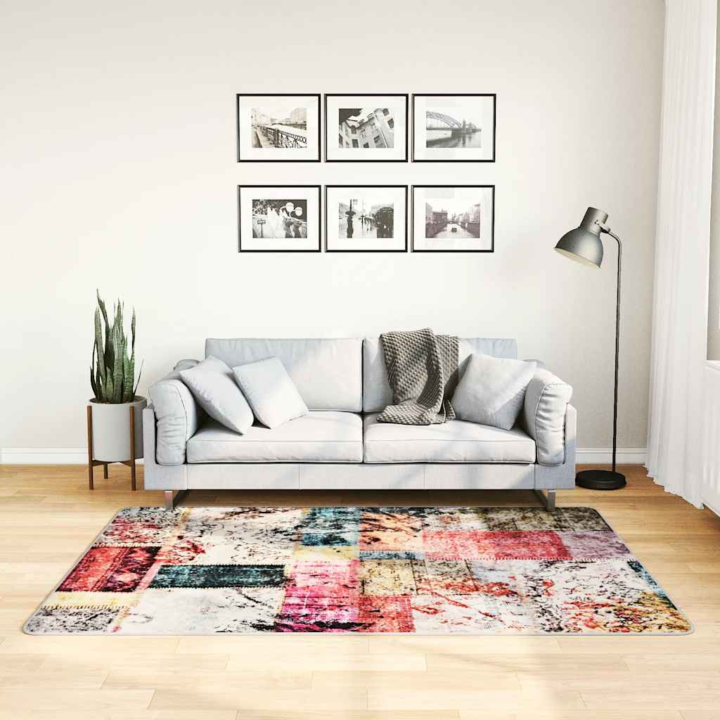 Teppich Waschbar Mehrfarbig 160x230 cm